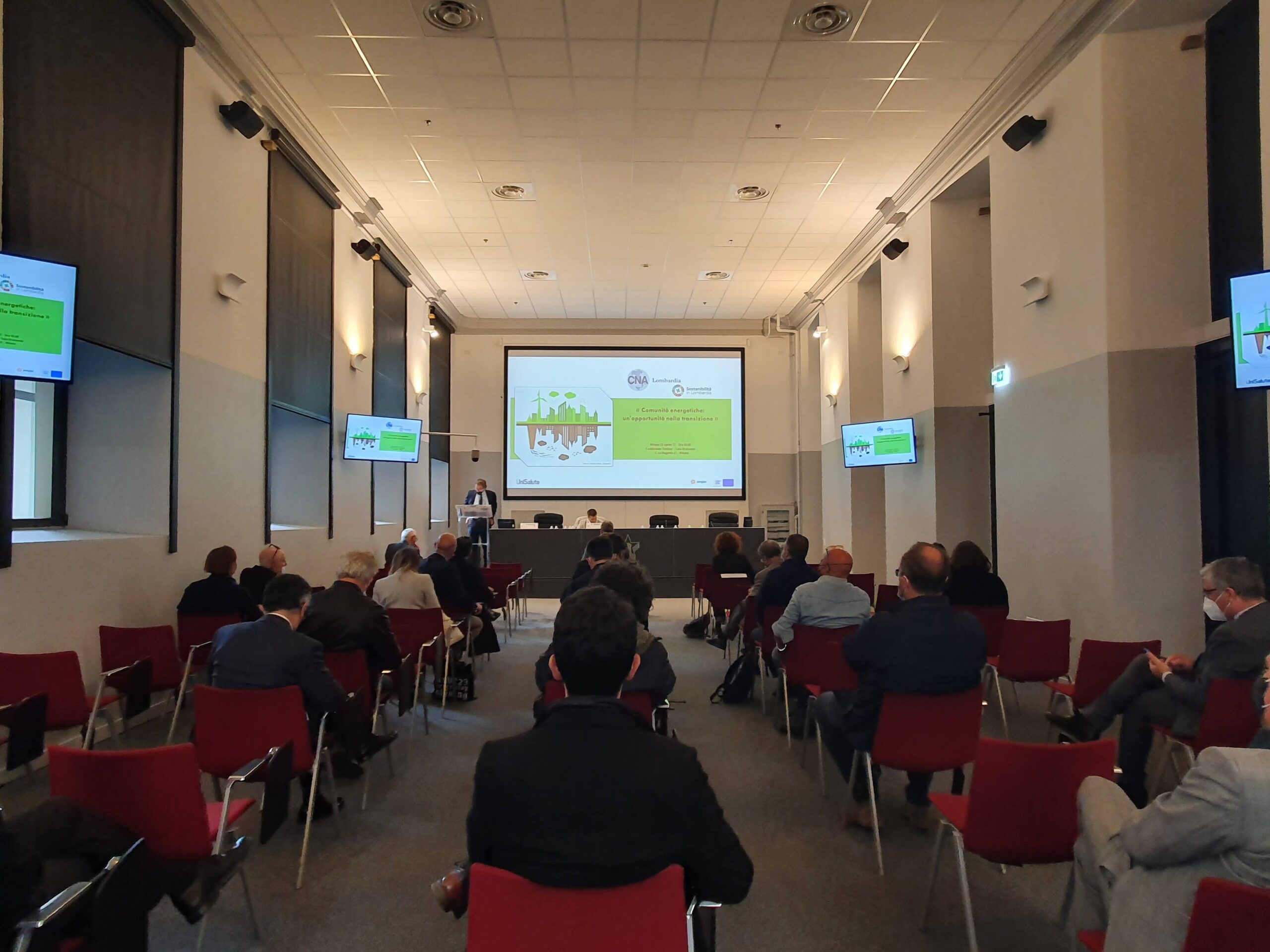 Pubblico evento comunità energetiche Regione Lombardia