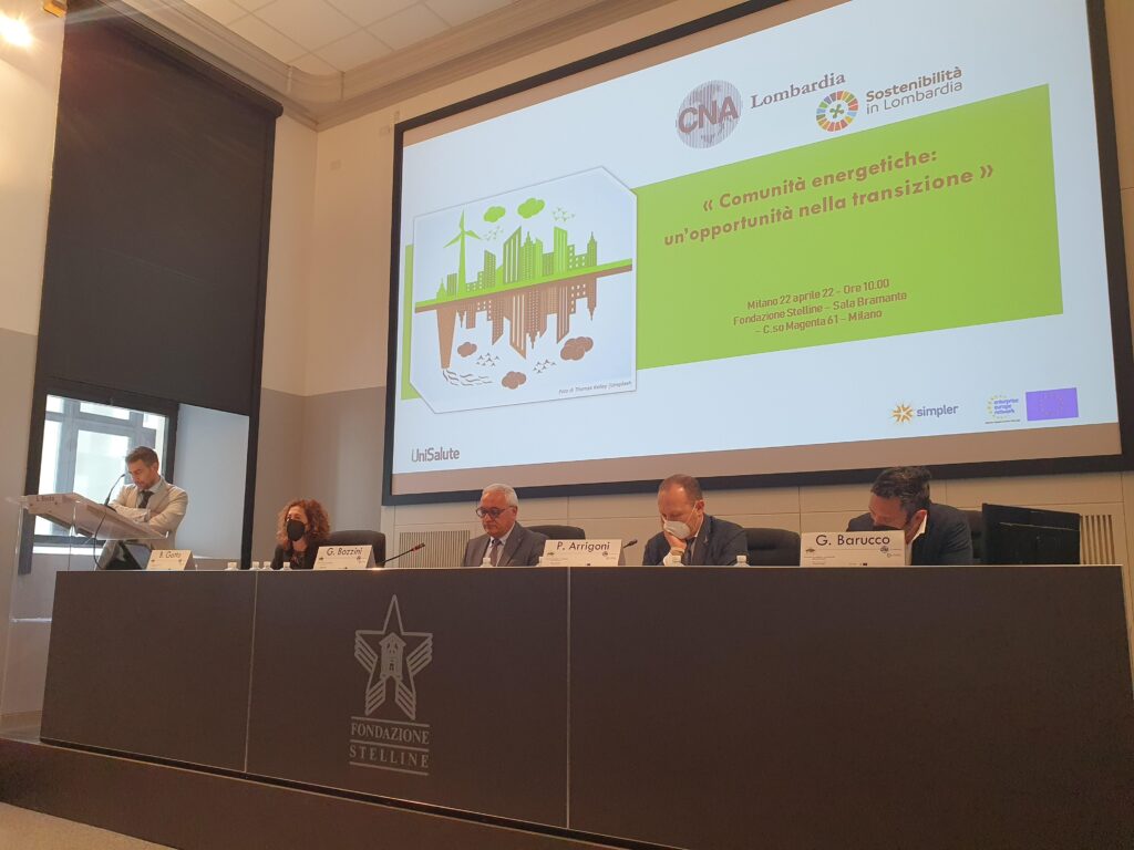 tavola rotonda evento comunità energetiche CNA Lombardia