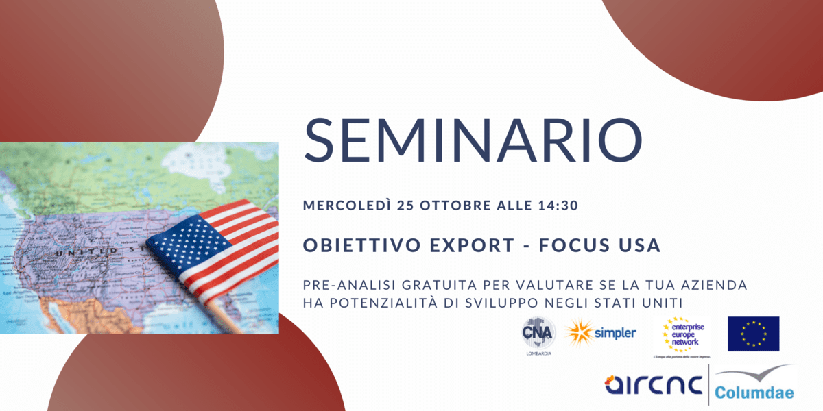 EEN Obiettivo Export - Focus USA
