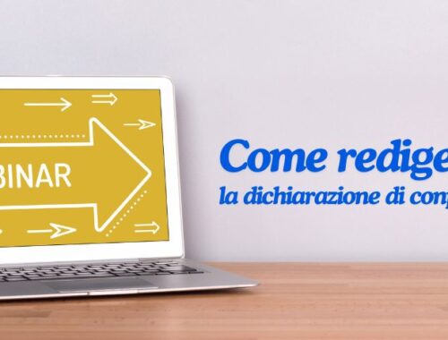 SNO Webinar Dichiarazione di Conformità