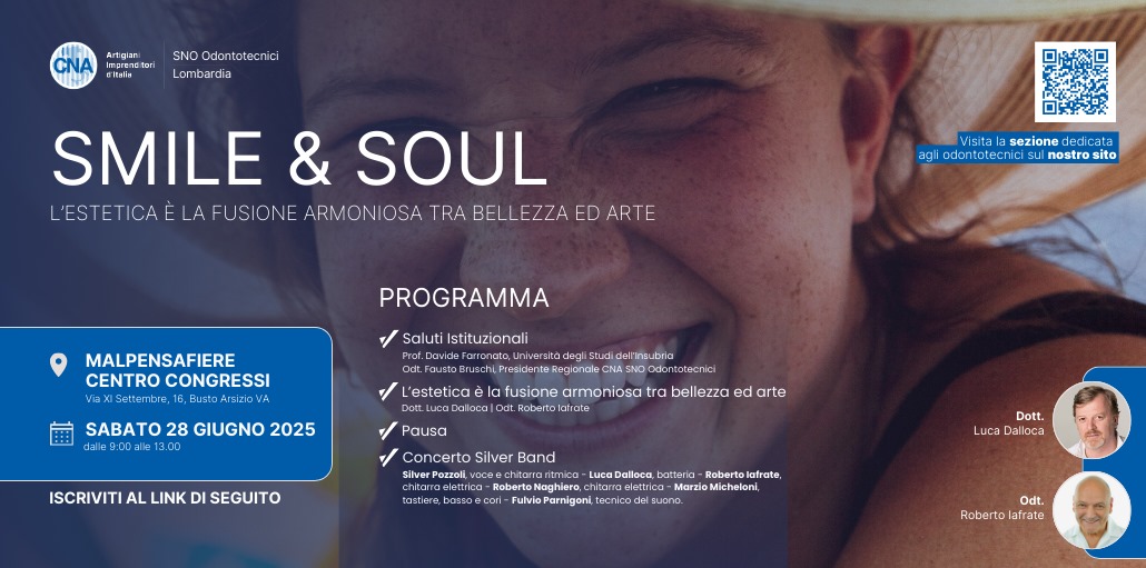 SMILE AND SOUL evento per odontotecnici