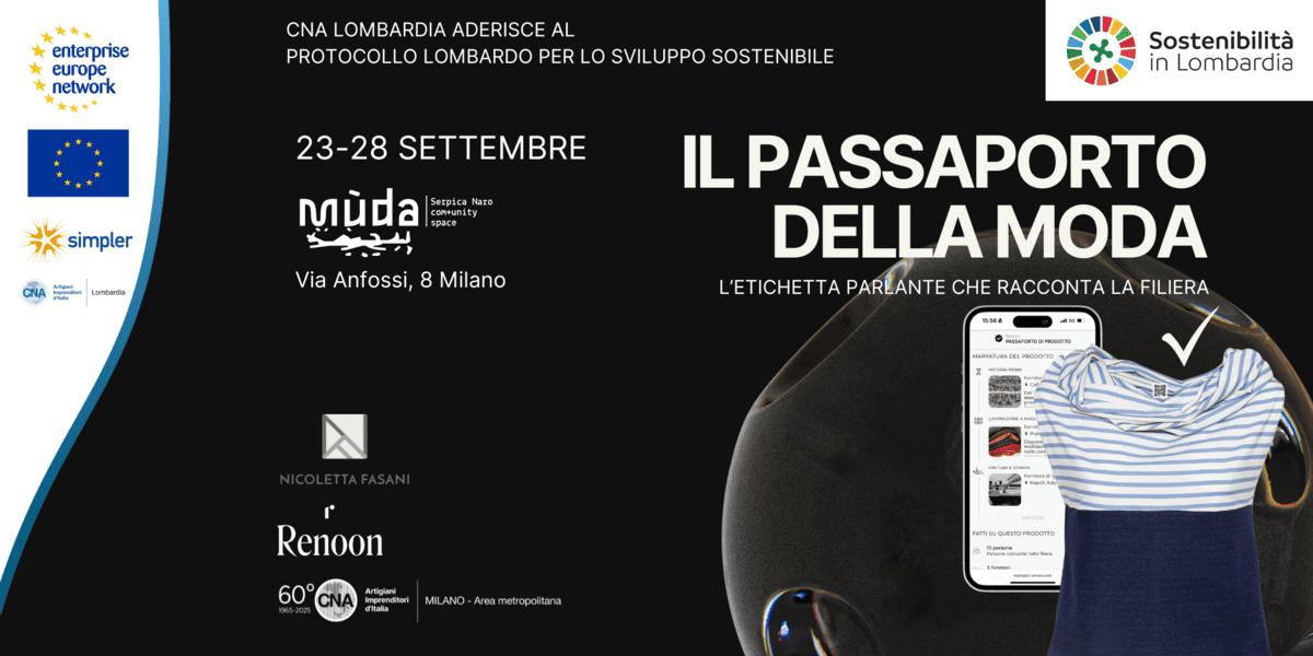 passaporto digitale della moda